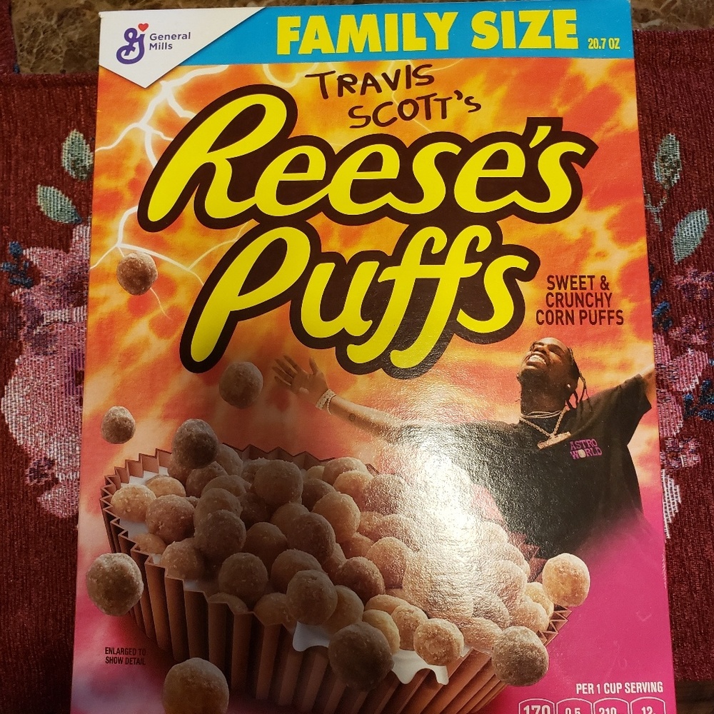 Travis Scott reese's puffs